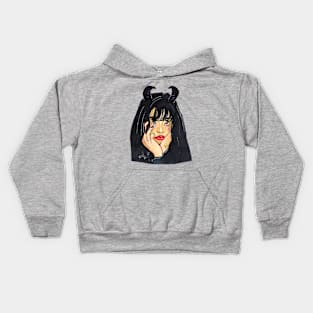 Devil Girl Kids Hoodie